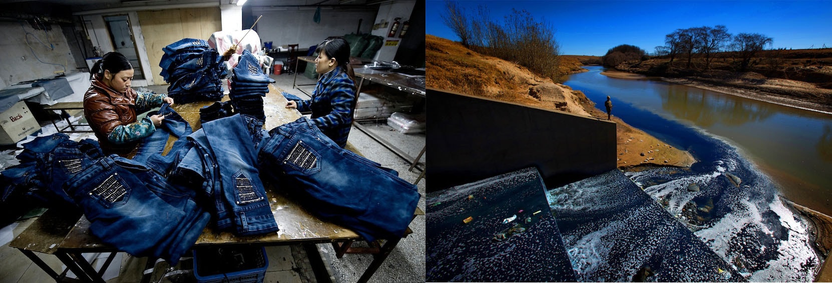 Novo vídeo "The Life of Jeans" documenta o enorme desperdício causado na fabricação de jeans stylo urbano