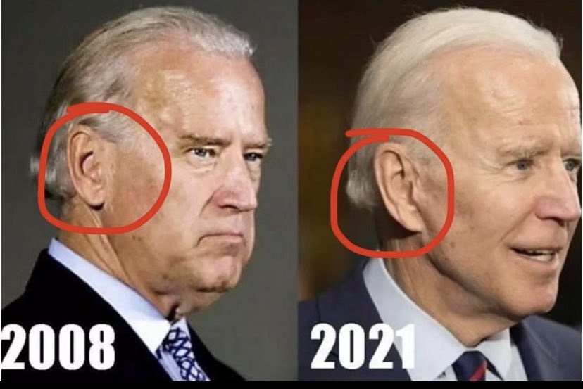 Um impostor na Casa Branca? Software de reconhecimento facial prova que o atual Joe Biden não é o original. 27