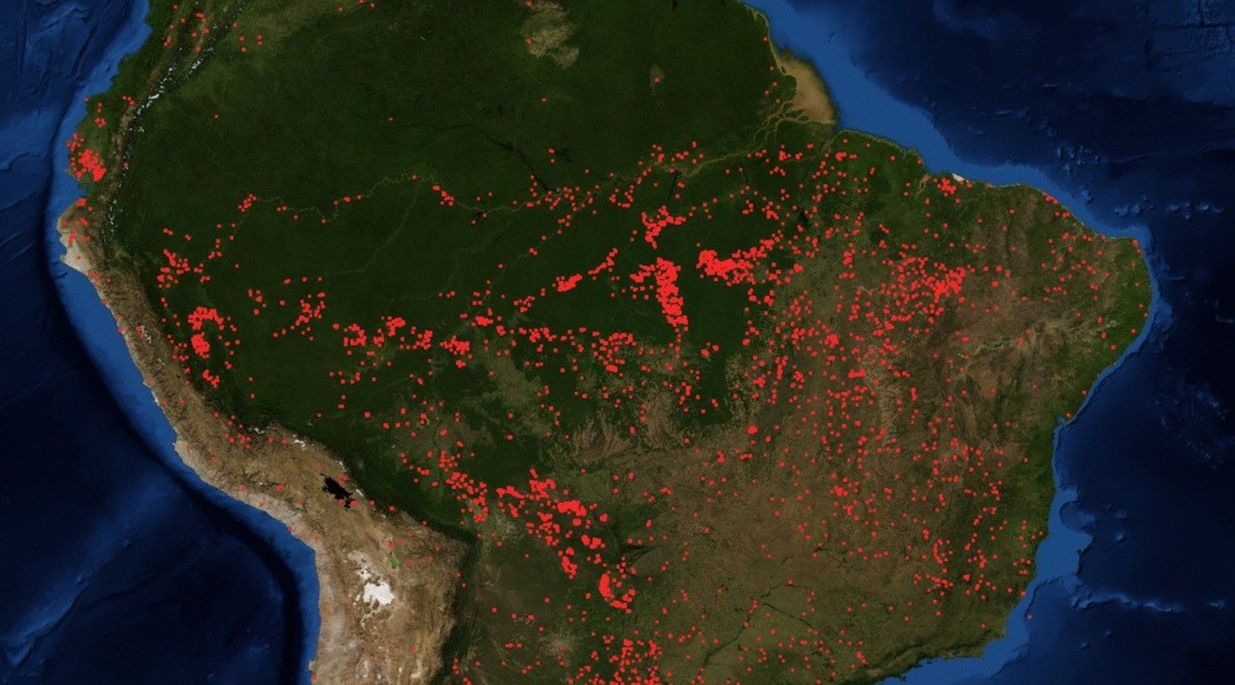 Os incêndios criminosos por todo Brasil servem para inflar a agenda climática?