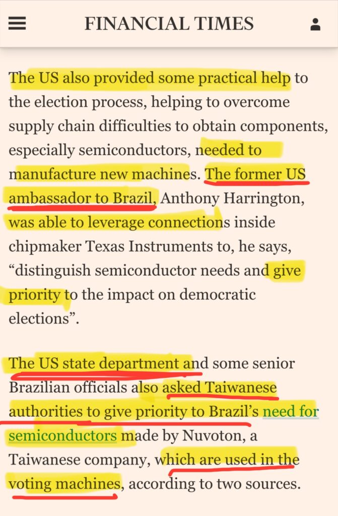 O governo Biden interferiu na eleição brasileira, então a CIA pressionou Jair Bolsonaro a ficar de boca fechada quando ele perdeu!  2